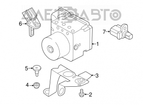 ABS АБС Ford Transit Connect MK2 13-