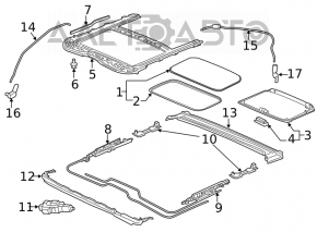 Furtun de aerisire complet pentru Honda Insight 19-22, perdea gri, pentru curățare.