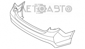 Bara spate goală Hyundai Sonata 16-17 hibrid