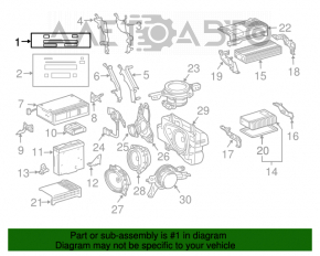 Radio Lexus GX470 03-09