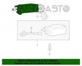 Calculatorul de control al presiunii în anvelope pentru Lexus GX470 03-09