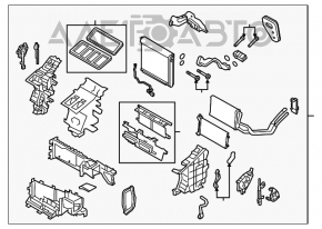 Печка в сборе Mazda CX-9 16-