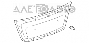 Capacul portbagajului Toyota Highlander 01-07