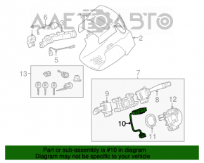 Датчик угла поворота руля Toyota Solara 3.3 04-06