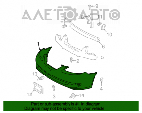 Bara fata goala pentru reparatii Toyota Solara 2.4 04-08