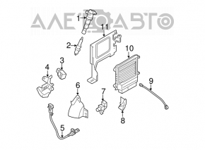 Blocul ECU al motorului Kia Optima 14-15 hibrid