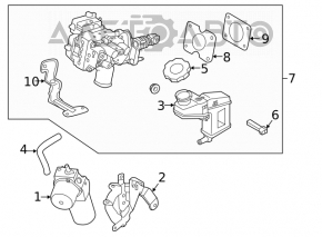 ABS ABS Kia Optima 14-15 hibrid