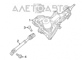 Cutie directie Hyundai Azera 12-17 noua originala OEM