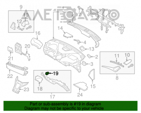 Кнопка зажигания Start-Stop Hyundai Azera 12-17