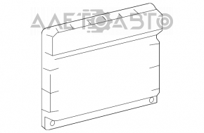 Блок ECU компьютер двигателя Lexus IS250 14-20 fsport