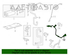 Sonda lambda a doua pentru Toyota Highlander 14-19 2.7