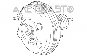 Amplificator de vidare Toyota Highlander 14-19 2.7