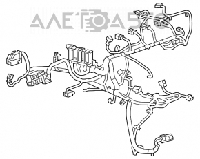 Проводка моторная Chevrolet Malibu 16-