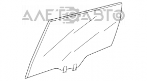 Geamul ușii din spate stânga a unui Honda CRV 12-16