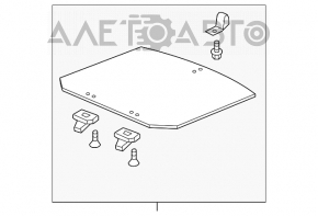 Capacitatea portbagajului Honda CRV 12-16