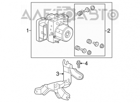 ABS АБС Honda CRV 12-13 дорест