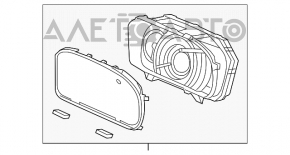 Tabloul de bord Honda CRV 12-13