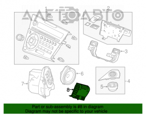 Amplificator Honda CRZ 11-16