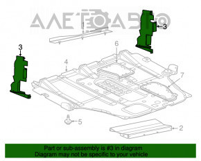 Deflector radiator stânga Dodge Dart 13-16 2.0 2.4