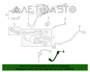 Sonda lambda a doua pentru Honda CRV 17-22 1.5T