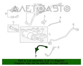 Sonda lambda pentru primul Honda Civic X FC 16-21 1.5T.