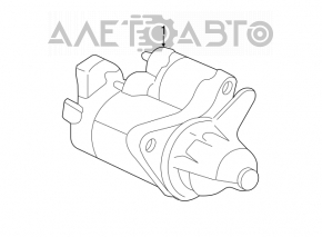 Стартер Honda Civic X FC 16-21 1.5T