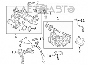 Turbina Honda Civic X FC 16-21 1.5T