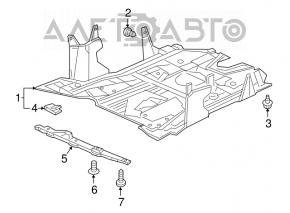 Защита двигателя Honda Civic X FC 16-21 1.5T