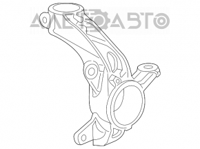 Butucul roții față dreapta Honda Civic X FC 16-21 1.5T