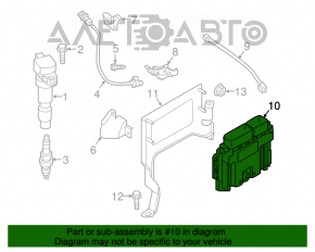 Блок ECU компьютер двигателя Kia Optima 16-