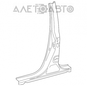 Стойка кузова центральная левая Lexus RX350 RX450h 16-22