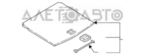 Capacitatea portbagajului VW Tiguan 18- negru