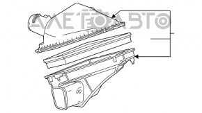 Корпус воздушного фильтра Cadillac ATS 13- 2.5