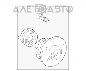 Rulment roata spate dreapta Toyota CELICA 99-05 Febest