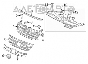 Husa televizor Honda Odyssey 11-13 restilizat