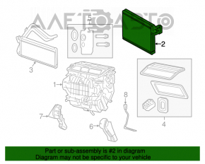 Испаритель Jeep Compass 11-16