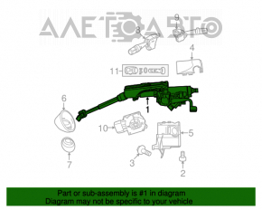 Рулевая колонка Jeep Compass 11-16