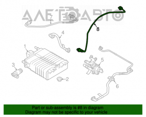 Sonda lambda pentru al doilea Ford Focus mk3 15-18 restilizat 1.0T