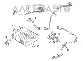 Sonda lambda pentru al doilea Ford Focus mk3 15-18 restilizat 1.0T