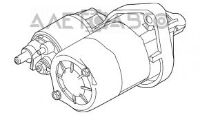 Стартер Ford Focus mk3 15-18 рест 1.0T