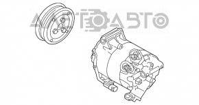 Компрессор кондиционера Ford Focus mk3 15-18 1.0T рест