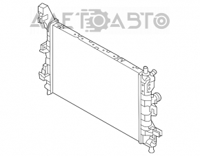 Радиатор охлаждения вода Ford Focus mk3 11-18 1.0T