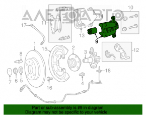 Suport spate dreapta Fiat 500L 14-