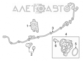 Park Assist Module Chevrolet Volt 16-