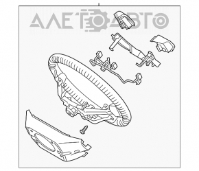 Volan gol Kia Sorento 10-13 din plastic pre-restilizare.