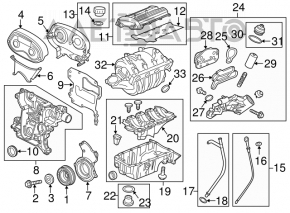 Colector de admisie pentru Chevrolet Cruze 11-15 1.8