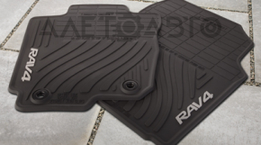 Set de covorașe pentru interiorul mașinii Toyota Rav4 13-18 din cauciuc