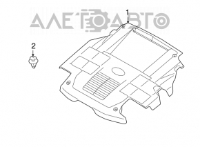 Capac motor Subaru Outback 10-12 2.5