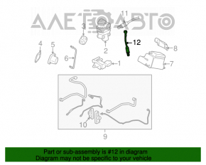 Sonda lambda pentru primul Subaru Outback 10-14 2.5