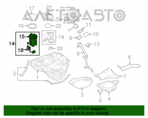 Топливный насос бензонасос Subaru Outback 10-14 2.5